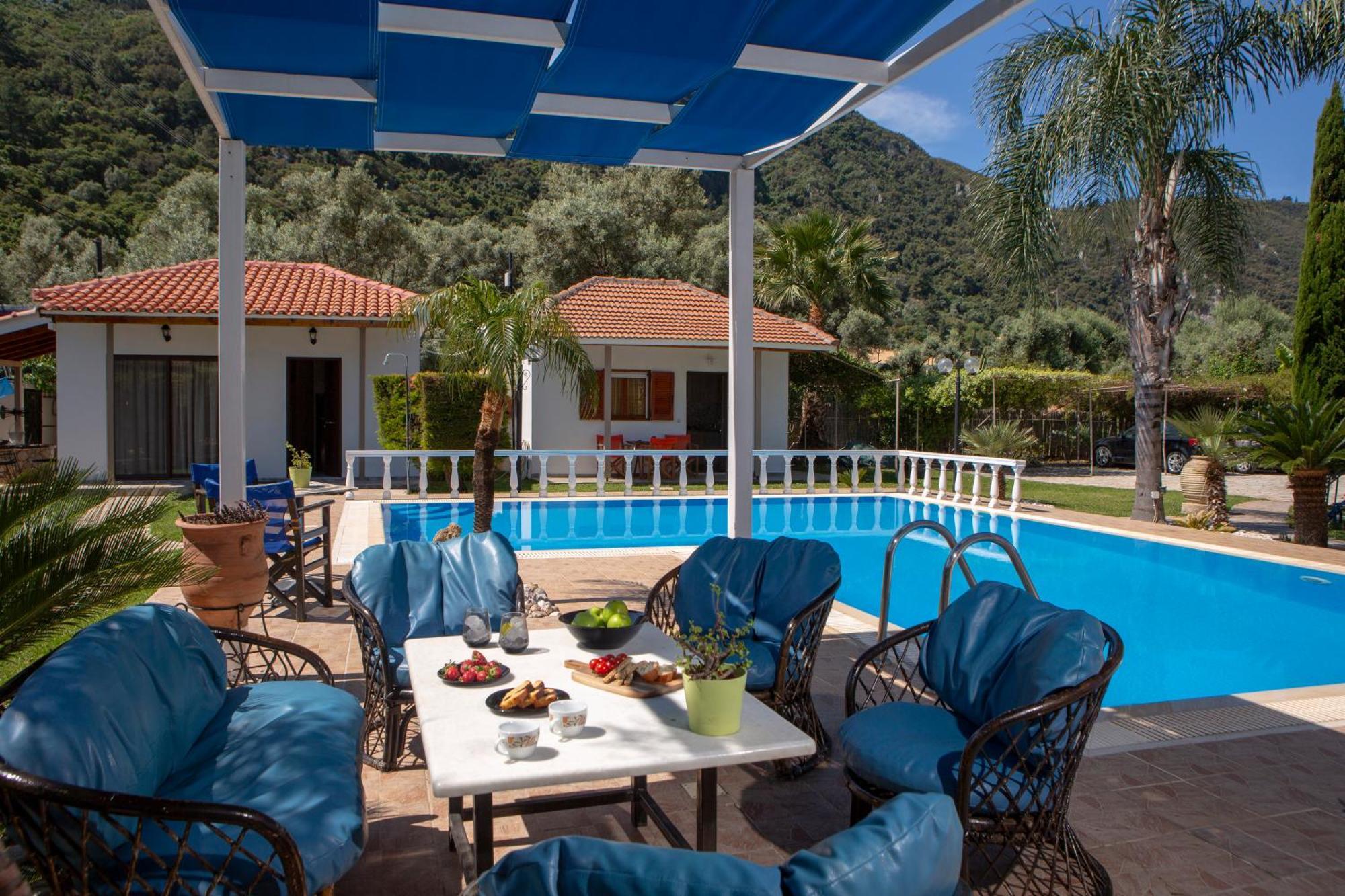 Villa Dimitris Apartments & Bungalows Frinion Bagian luar foto