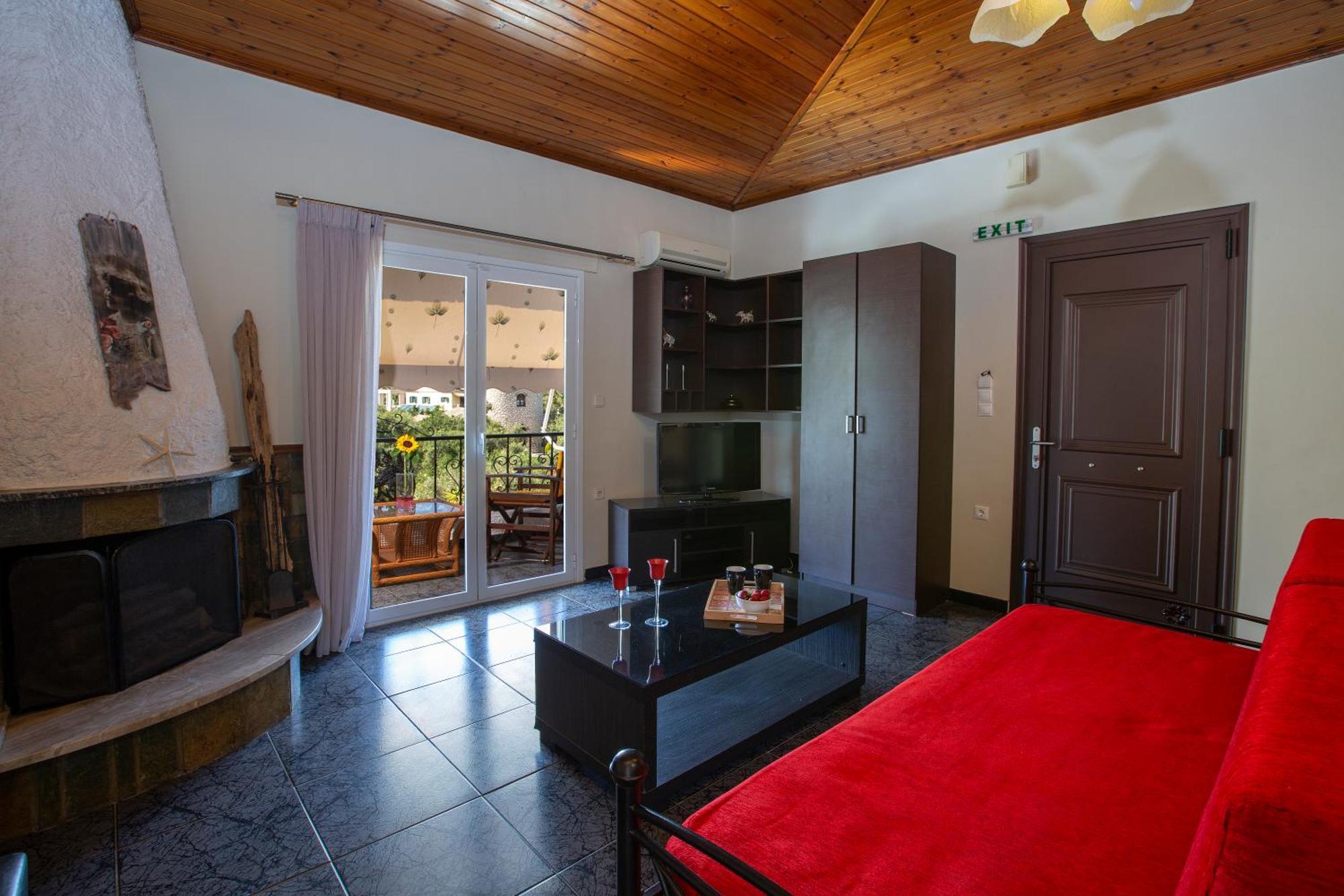 Villa Dimitris Apartments & Bungalows Frinion Bagian luar foto